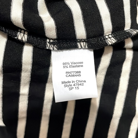 NEW J Crew Black & White Maxi Skirt - Picture 5 of 5